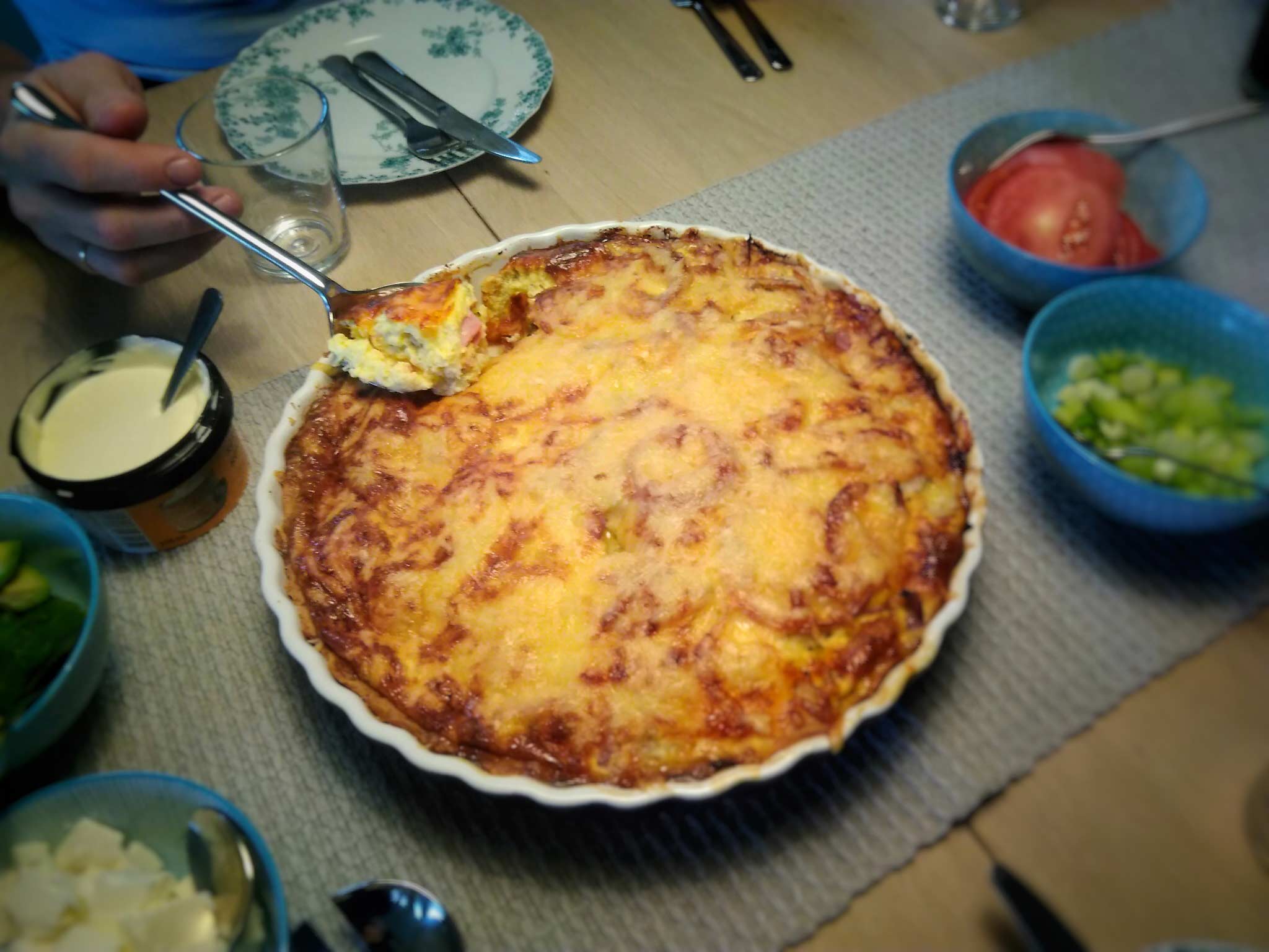 Fredagspai med mye godt