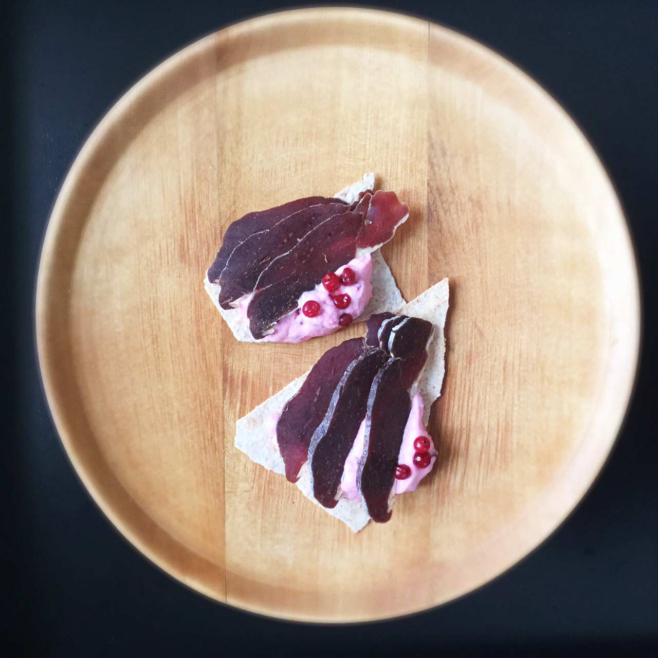 Rømmekrem med tyttebær